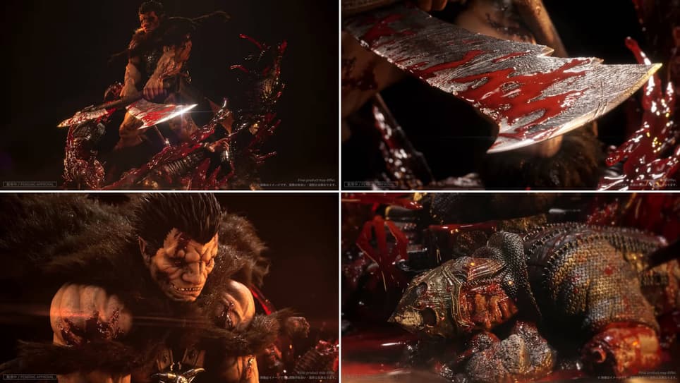  Права на изображения принадлежат Kentarou Miura, STUDIO GAGA, HAKUSENSHA и Prime 1 Studio 