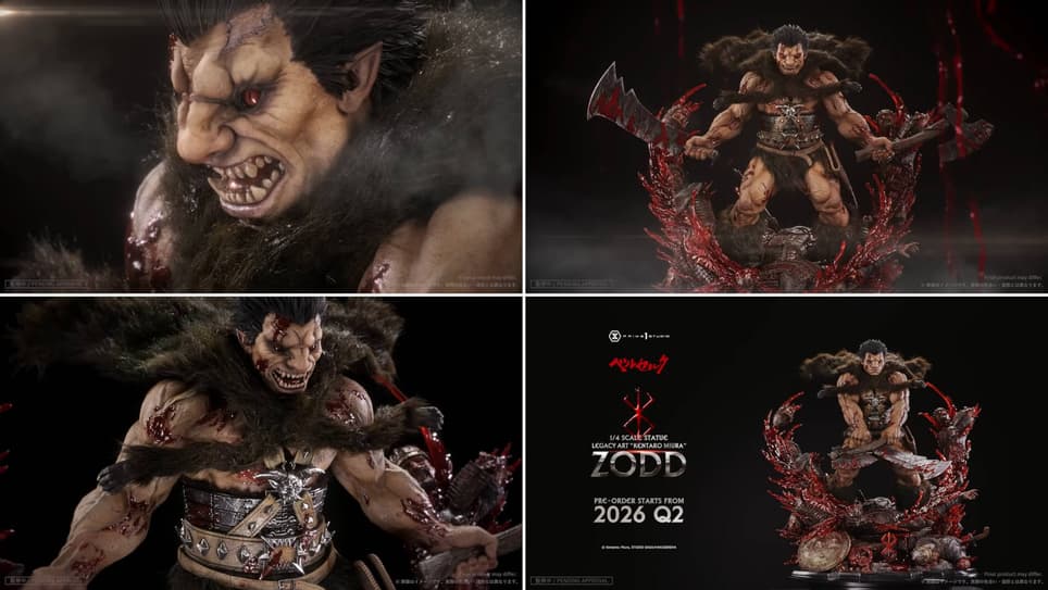  Права на изображения принадлежат Kentarou Miura, STUDIO GAGA, HAKUSENSHA и Prime 1 Studio 