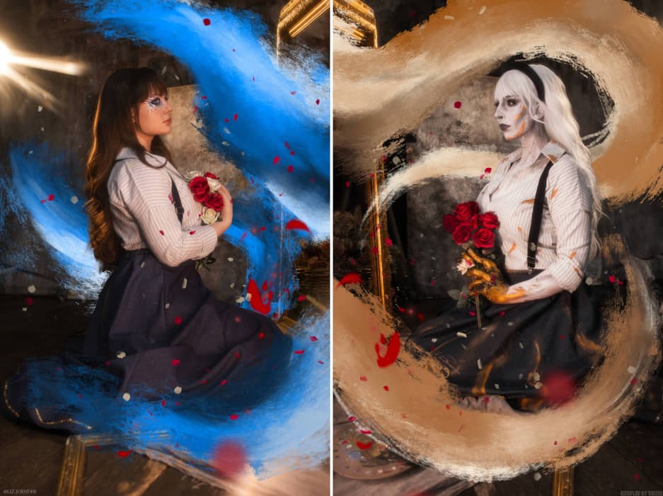  Фотограф: Tanuki | Аллерия Гегель. Косплееры: Svizee | Настя Волкова, Liz Joestar | Елизавета Джостар 