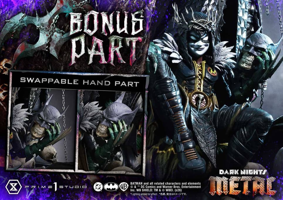  Image rights belong to DC Comics, Warner Bros. Entertainment Inc., and Prime 1 Studio 