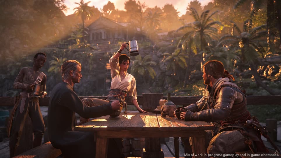 Новые офицеры слева-направо: Дэдмен Смит, Падре, Люси Болдуин