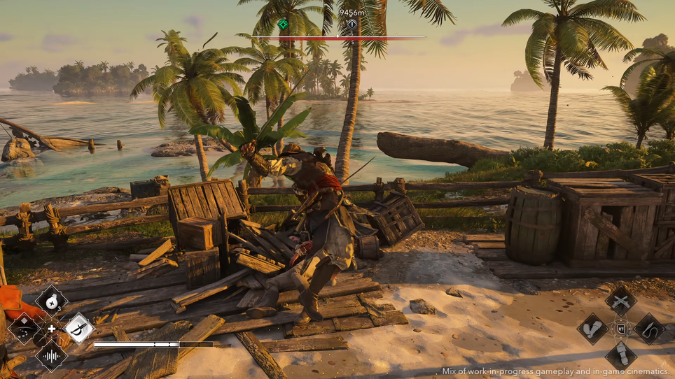 Разрушаемое окружение и добивание