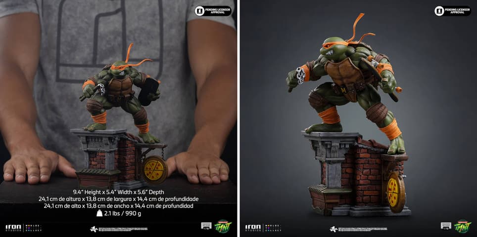 Права на изображения принадлежат Viacom International Inc., Nickelodeon и Iron Studios