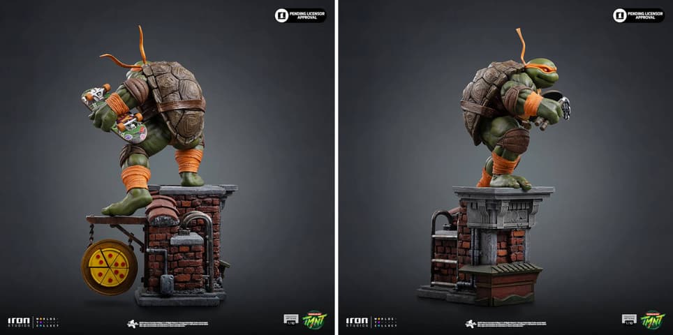 Права на изображения принадлежат Viacom International Inc., Nickelodeon и Iron Studios