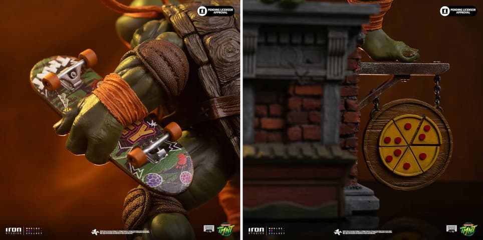 Права на изображения принадлежат Viacom International Inc., Nickelodeon и Iron Studios