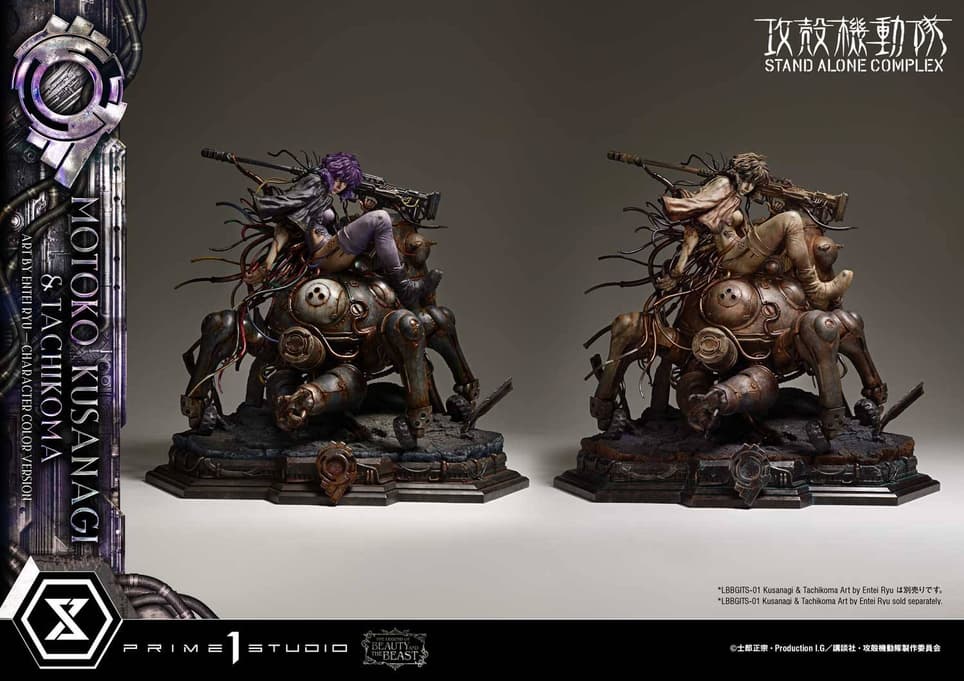  Права на изображения принадлежат Масамунэ Сиро, Production I.G, Kodansha, Энтей Рю и Prime 1 Studios 