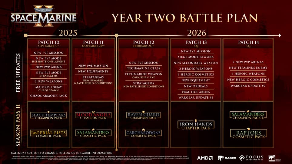 Saber Interactive / Warhammer 40,000: Space Marine 2