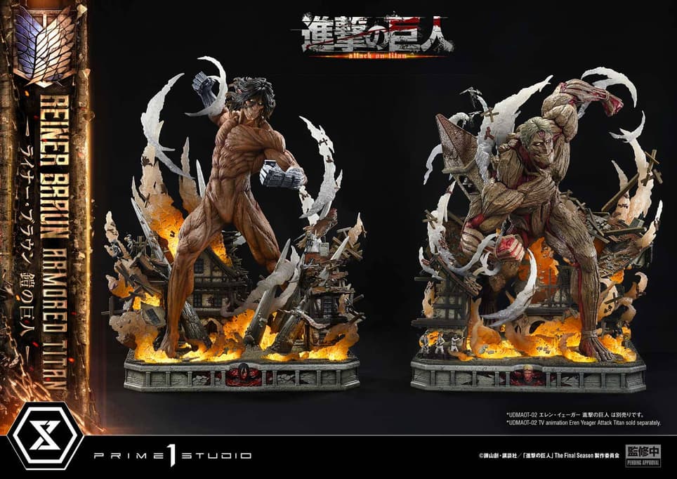 Права на изображения принадлежат Hajime Isayama, Kodansha и Prime 1 Studio