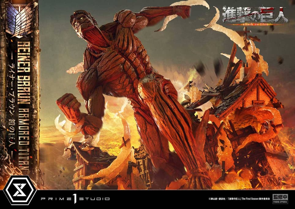 Права на изображения принадлежат Hajime Isayama, Kodansha и Prime 1 Studio