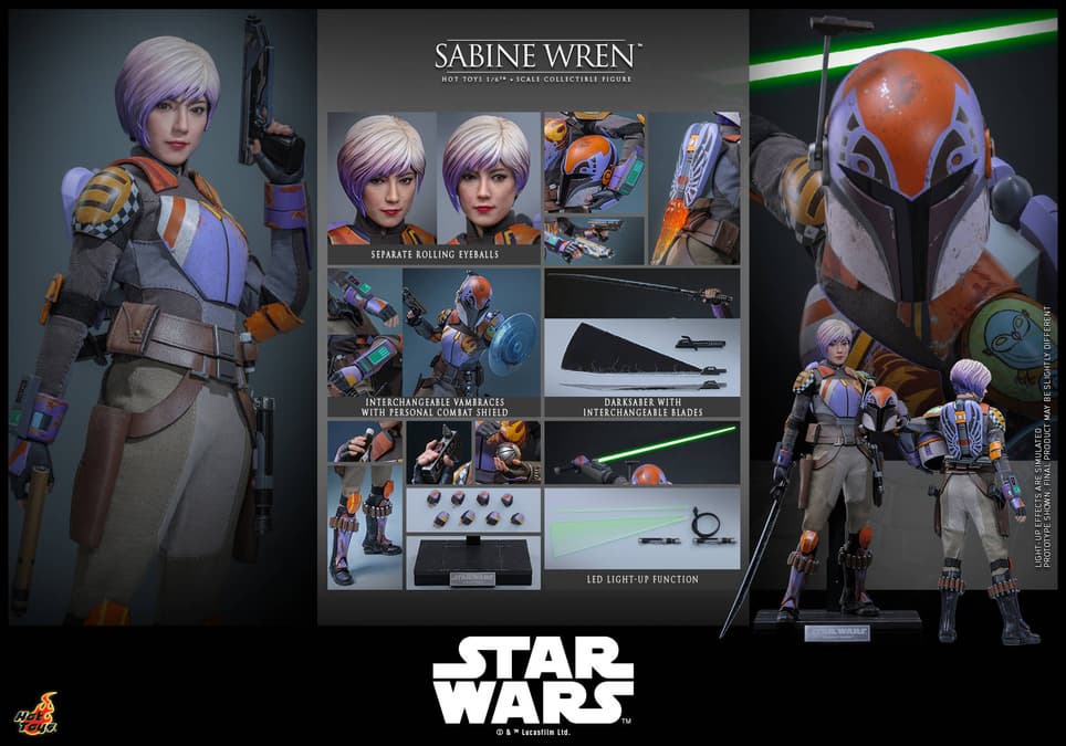 Права на изображения принадлежат Lucasfilm и Hot Toys