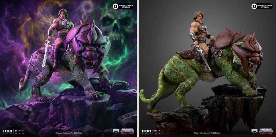  Права на изображения принадлежат Mattel и Iron Studios 