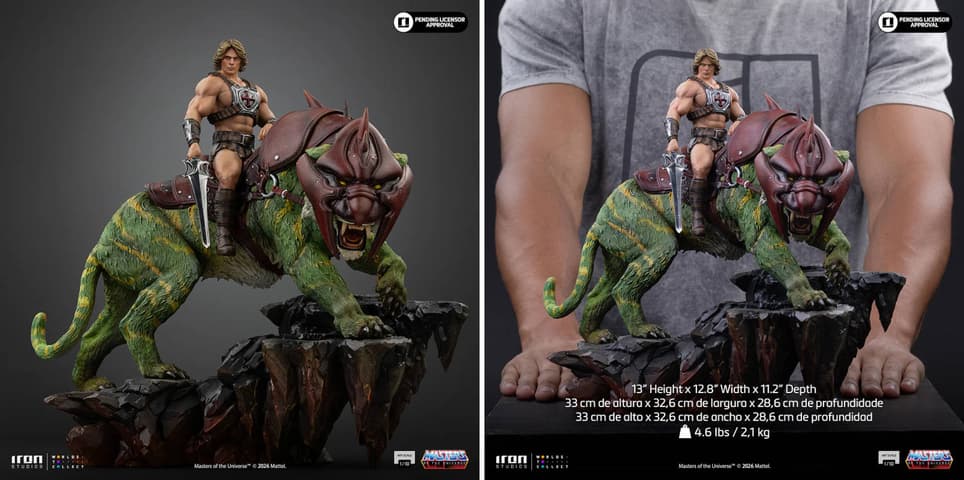  Права на изображения принадлежат Mattel и Iron Studios 