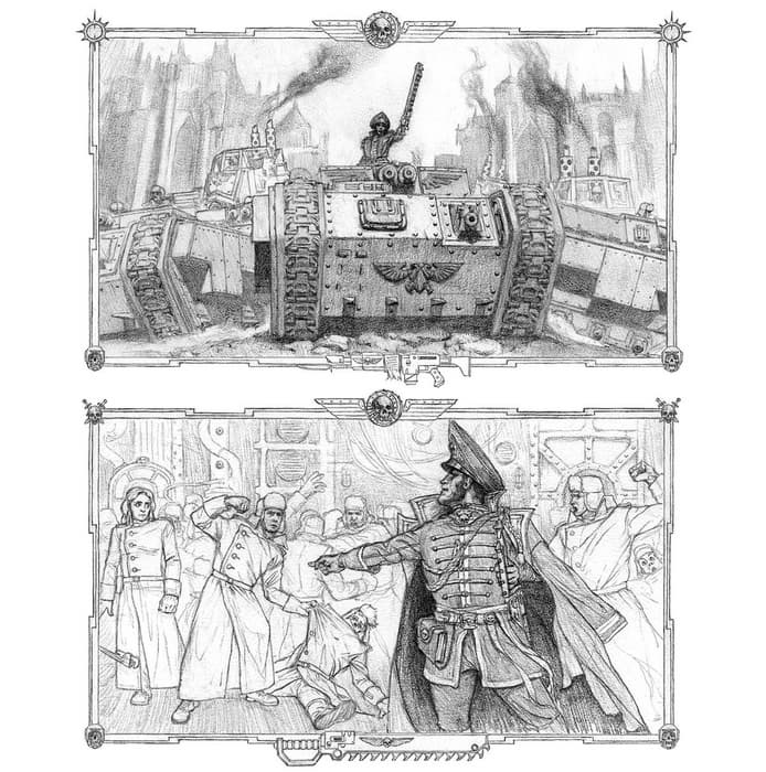 Права на изображения принадлежат Games WorkshopПрава на изображения принадлежат Games Workshop и Black Library
