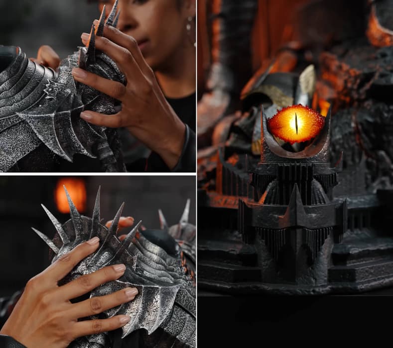  Права на изображения принадлежат New Line Productions, Middle-earth Enterprises, Sideshow Collectibles и Prime 1 Studio 