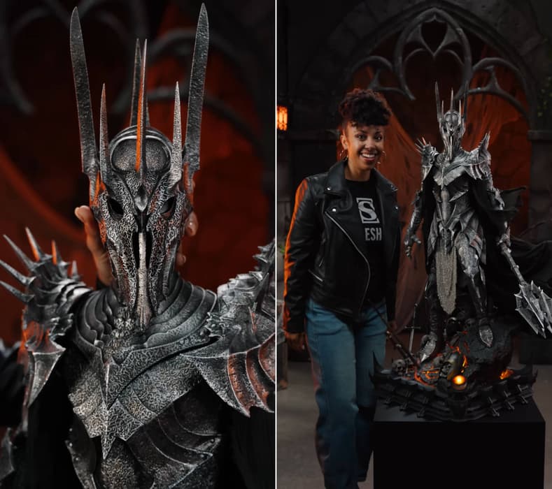  Права на изображения принадлежат New Line Productions, Middle-earth Enterprises, Sideshow Collectibles и Prime 1 Studio 