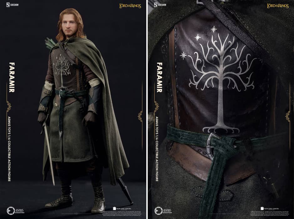  Права на изображения принадлежат Middle-earth Enterprises, New Line Productions, Asmus Toys и Sideshow Collectibles 