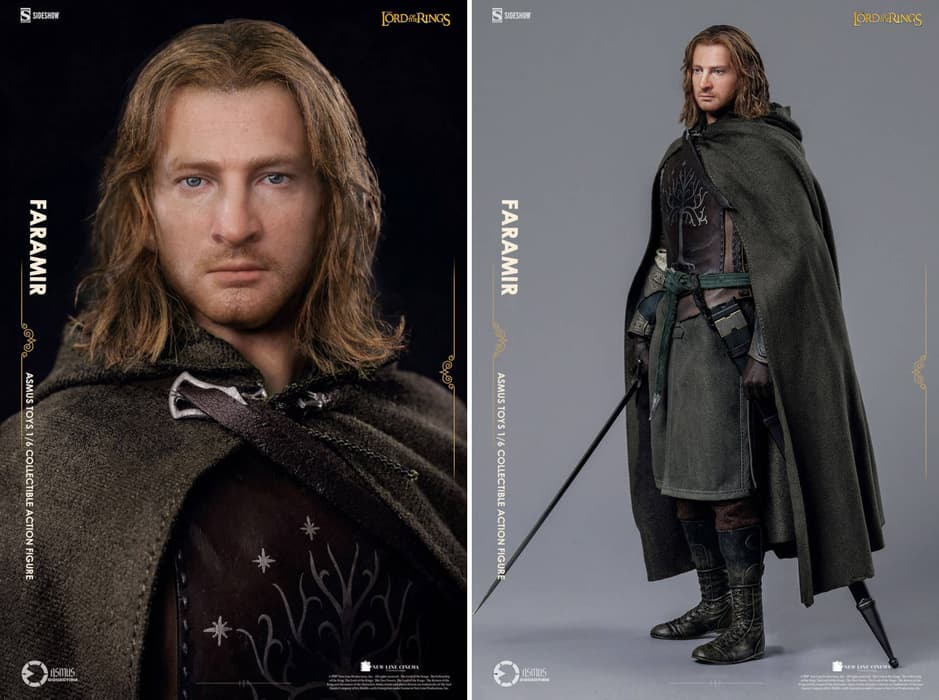  Права на изображения принадлежат Middle-earth Enterprises, New Line Productions, Asmus Toys и Sideshow Collectibles 