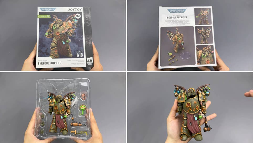 Права на изображения принадлежат Games Workshop и JoyToy