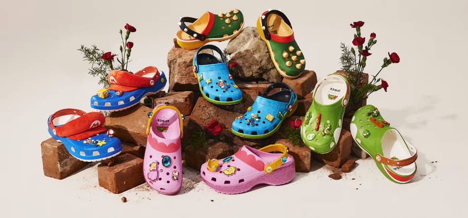  Права на изображения принадлежат Nintendo и Crocs 