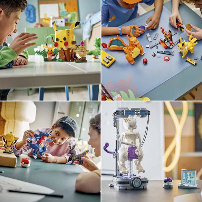 Права на изображения принадлежат Lego Group, Game Freak, Creatures и Nintendo