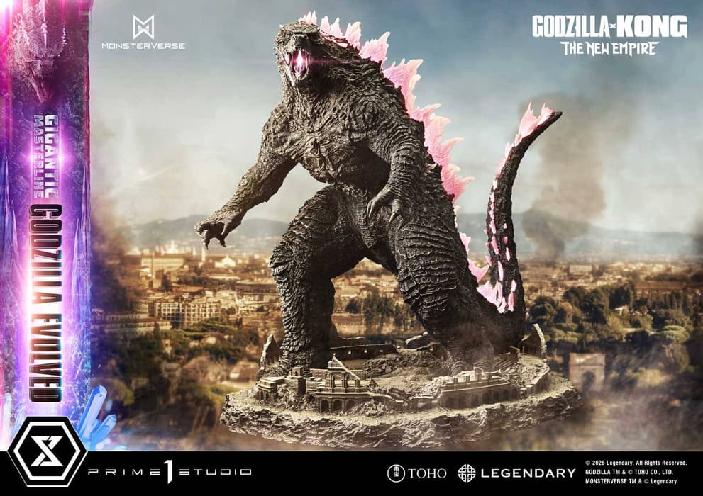 Права на изображения принадлежат Legendary, TOHO, MONSTERVERSE и Prime 1 Studio