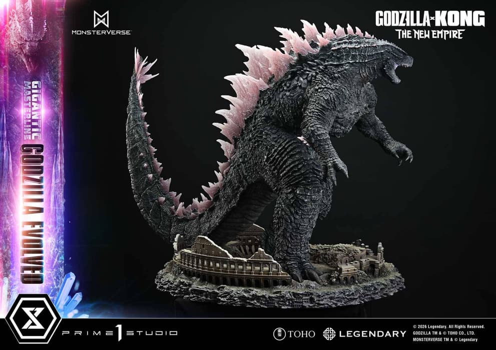 Права на изображения принадлежат Legendary, TOHO, MONSTERVERSE и Prime 1 Studio