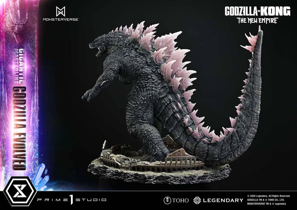 Права на изображения принадлежат Legendary, TOHO, MONSTERVERSE и Prime 1 Studio