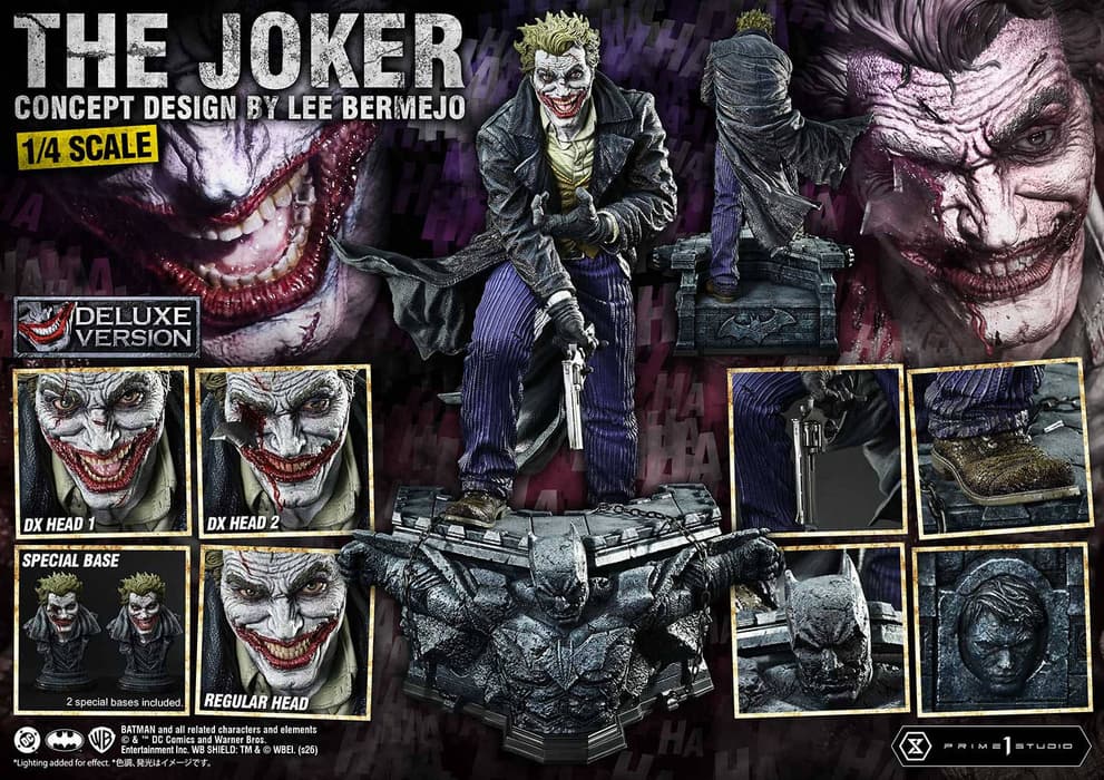 Image rights belong to DC Comics, Warner Bros. Entertainment Inc. and Prime 1 Studio