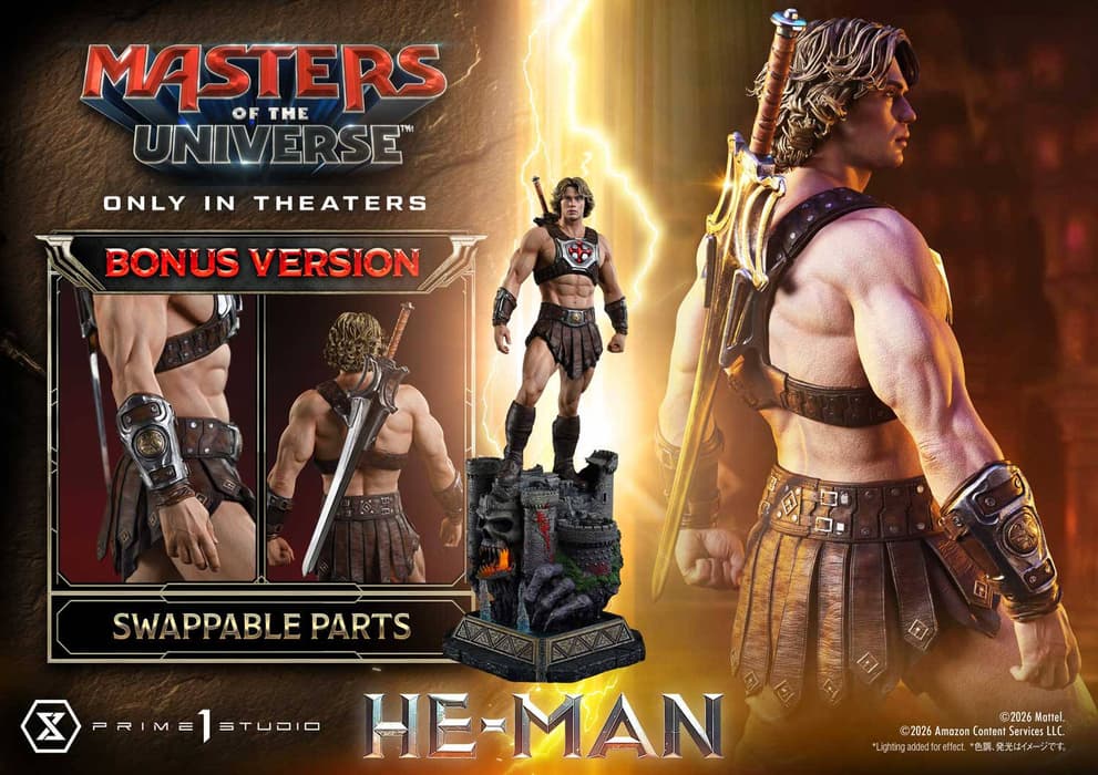 Права на изображения принадлежат Mattel, Amazon Content Services и Prime 1 Studio