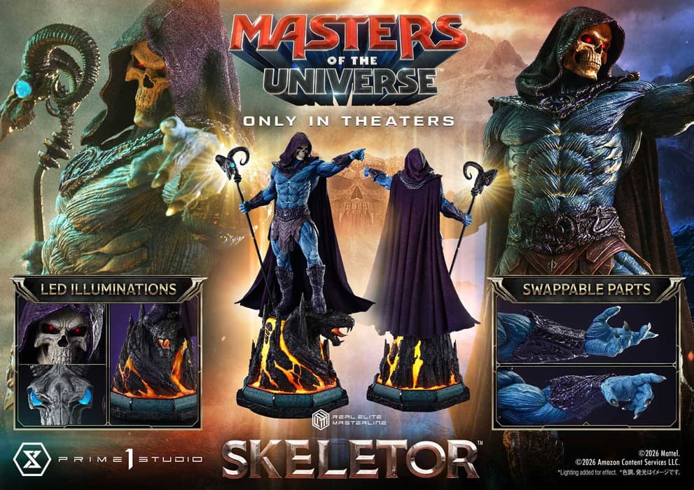 Права на изображения принадлежат Mattel, Amazon Content Services и Prime 1 Studio