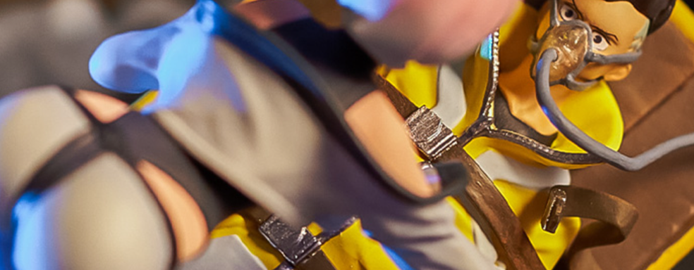 CDPR показала диораму со сценой из аниме Cyberpunk Edgerunners с фигуристой Люси