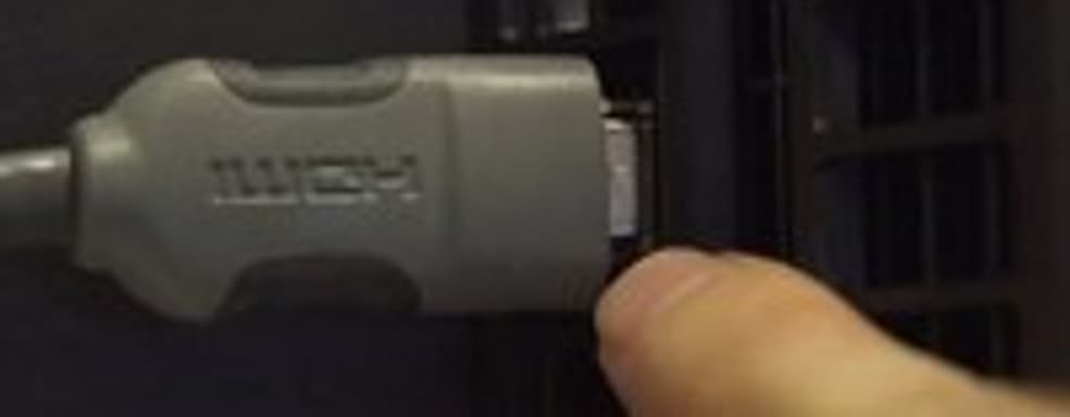 PS4: простое решение проблемы с HDMI [+ красная полоса]