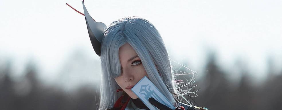 Ученица Адептов: фанатка показала косплей Шэнь Хэ из Genshin Impact