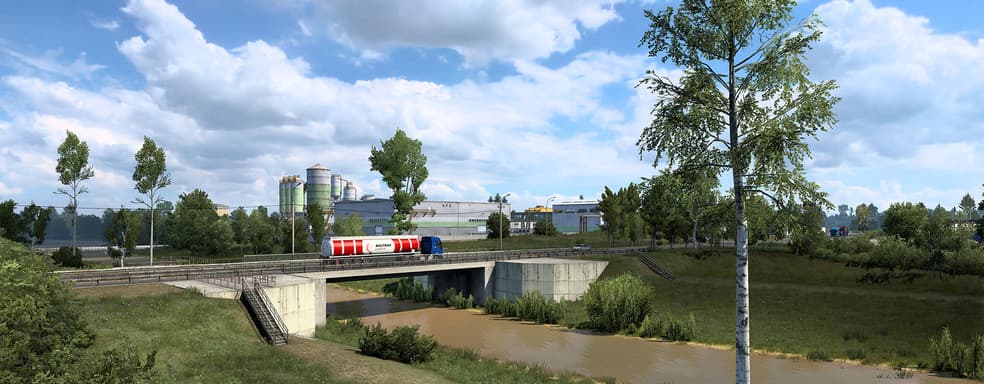 «Работать для людей» в Euro Truck Simulator 2. Любуемся красотам России на скриншотах нового дополнения