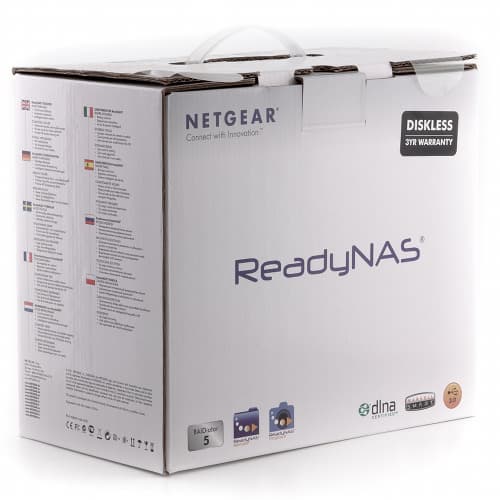 Упаковка Netgear ReadyNAS Duo v2 Упаковка Netgear ReadyNAS Duo v2