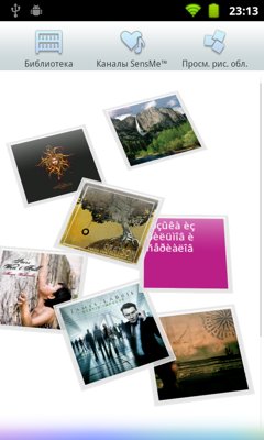 Обзор Sony Walkman Z. Скриншоты. Аудиоальбом