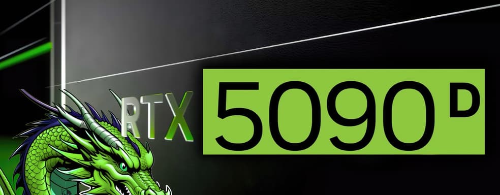 RTX 5090D станет на треть слабее из-за санкций США — слух