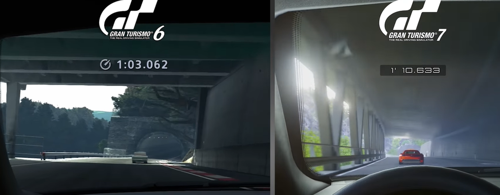 Sony Showed Gran Turismo 7 Gameplay. Graphics Comparison with Gran Turismo 6 for PlayStation 3 and the 2020 Version of GT 7
