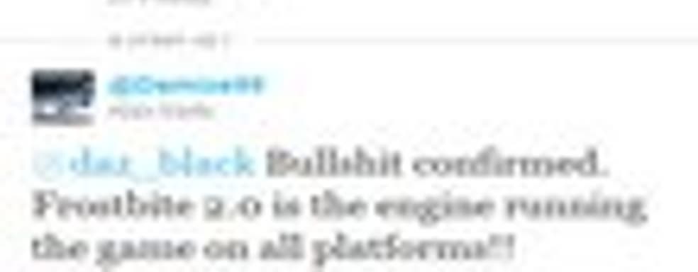 DICE: все версии Battlefield 3 используют Frostbite 2.0 