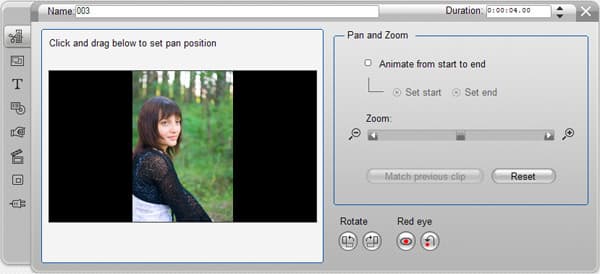 Панель Toolbox в Pinnacle Studio 12