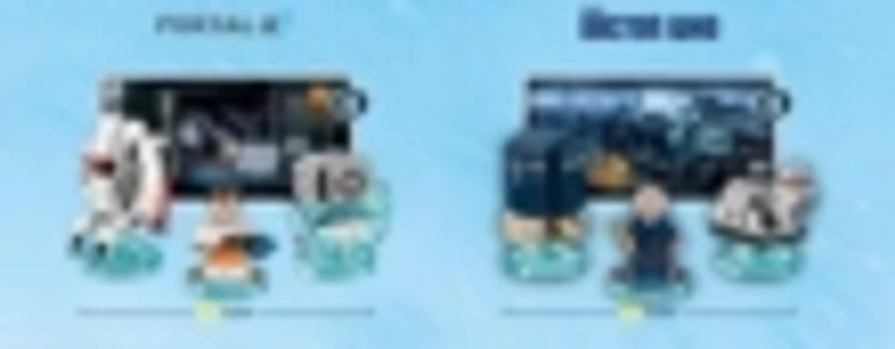 Portal 2, Doctor Who, Jurassic World и другие тематические наборы для LEGO Dimensions