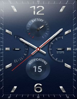 Снимок экрана Samsung Gear S