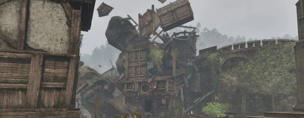 Почти Battlefield: моддер добавил разрушаемость в ремастер TES 4 Oblivion