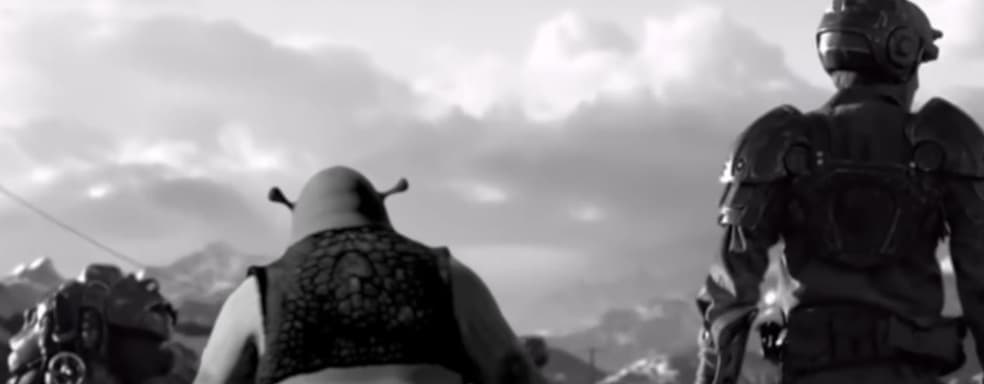 Somebody once told me... war never changes. Шрек попал в мир Fallout 4