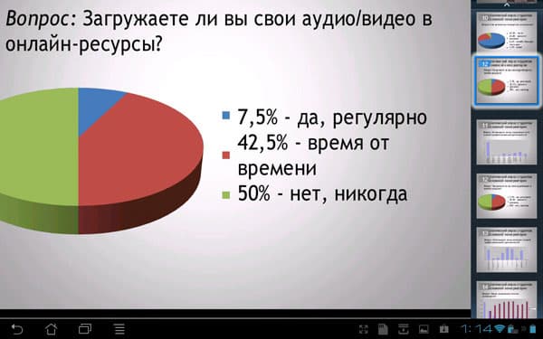 Скриншот Picsel Smart Office 2