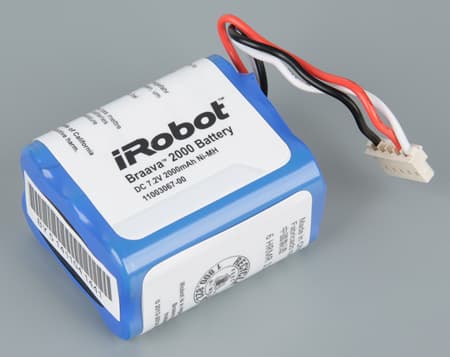 iRobot Braava 380t. Аккумулятор