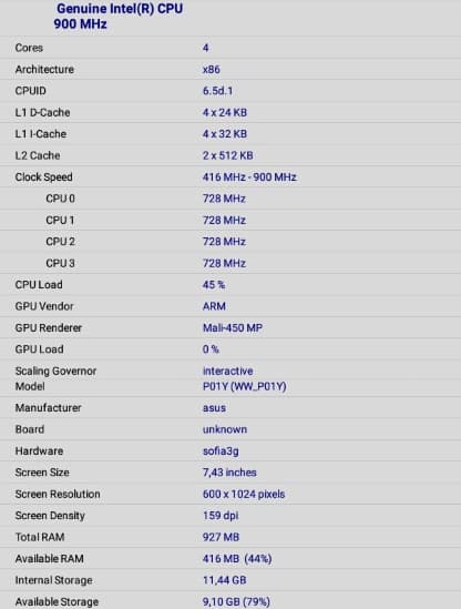 Производительность планшета Teclast X70 3G