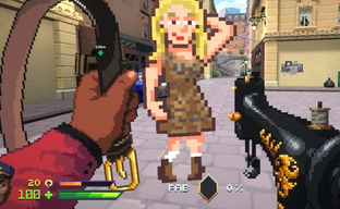 В Steam вышел шутер про полицию моды в духе DOOM Eternal. Герой наказывает ремнём за неправильную одежду