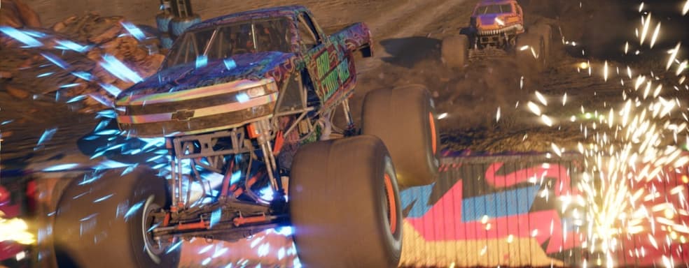 В свежем трейлере Monster Jam Showdown показали режим Showdown
