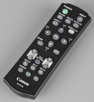 Проектор Canon Xeed WUX450ST, пульт ДУ